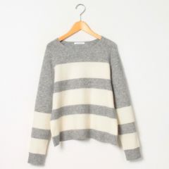 ボイルドウール ニットプルオーバー