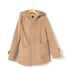 ウールパイルカット コンパクトダッフルコート