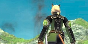 ロランベリーから沼を臨む。なんだこの煙？