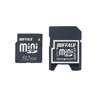 BUFFALO miniSDカード RSDM-512M