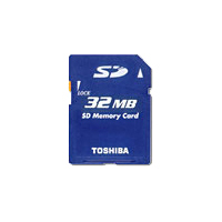 TOSHIBA 32MB SDメモリカード SD-NA032MT