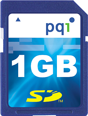 PQI 大容量SDカード 1GB QSDS-1G