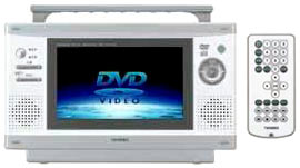 ポータブル防水DVDプレーヤー VD-J711W
