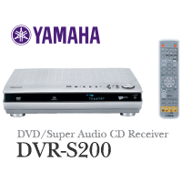YAMAHA 高画質プログレッシブDVDプレーヤー DVR-S200S