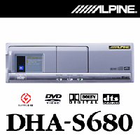 ALPINE 6DVD/CDチェンジャー DHA-S680