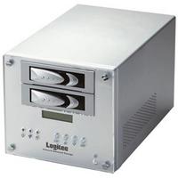 Logitec ミラーリングディスク搭載 BOX型NAS 500GB LSS-MR500W