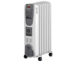 DeLonghi オイルラジエーターヒーター 『HR030812TC』 L字型フラットフィン