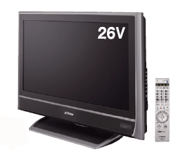 Victor 26V型地上・BS・110度CSデジタルハイビジョン液晶テレビ 『LT-P26A1』