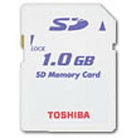 東芝 高速SDメモリカード(1.0GB) 『SD-FA001GT』