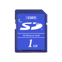 IODATA SDメモリーカード 1GB 『SD-1G』