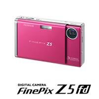 FUJIFILM 630万画素デジタルカメラ ラズベリーレッド 『Finepix Z5fd』