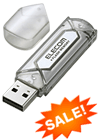 エレコム USBフラッシュメモリ4GB 『MF-AU204GSV』
