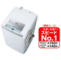 HITACHI 洗濯乾燥機ビートウォッシュ(洗濯8.0kg乾燥4.5kg) 『BW-D8FV』