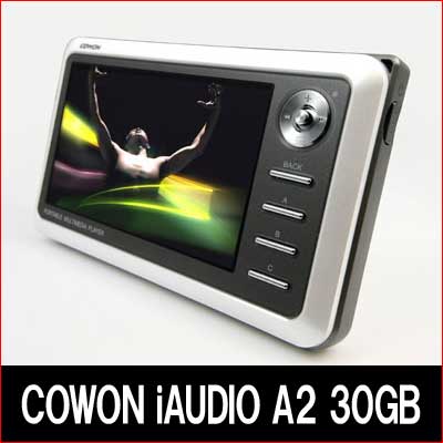 【アウトレット限定10台】COWON 動画・MP3プレイヤー iAUDIO 『A2-30-WH』