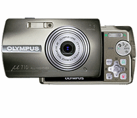 OLYMPUS 710万画素デジタルカメラ プラチナブラック 『μ710-BLACK』