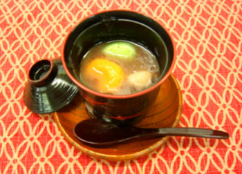 白玉ぜんざい