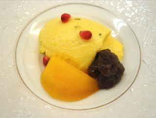 カボチャのムース