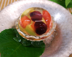 “紫陽花ゼリー"