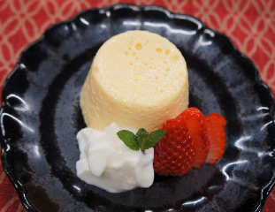 たまごたっぷりのババロア