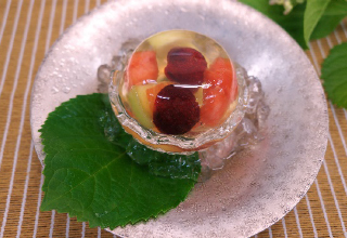 “紫陽花ゼリー"