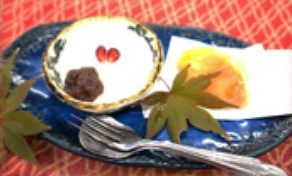 ほうじ茶ムース