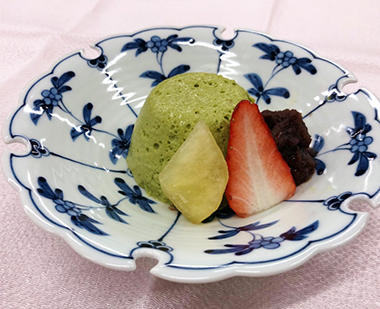たまごたっぷりのババロア