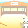 スイカにポコリ