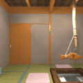 畳の部屋からの脱出