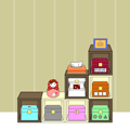 ７個の箱がある部屋からの脱出