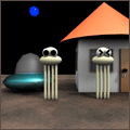 Rescue an alien's child