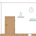 白色の部屋からの脱出