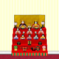 ３ニャンのひな祭り