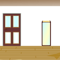 リビングからの脱出。