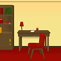 赤っぽい部屋からの脱出