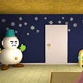 雪だるまの部屋