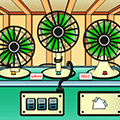 3台の扇風機