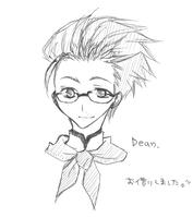 ゆも子さん宅のディーンさん。