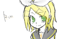 初描きリン