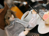 喫茶室デビュー。