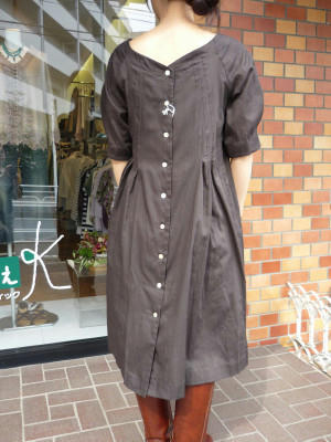 HERMA PHRODITE（エルマフロディット)ミニヘリンボーンワンピース