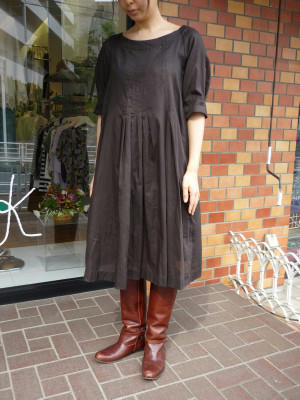 HERMA PHRODITE（エルマフロディット)ミニヘリンボーンワンピース