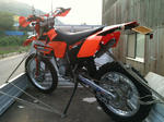 KTM　125SX　レース車輌