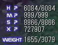 WEIGHTももう少し欲しい