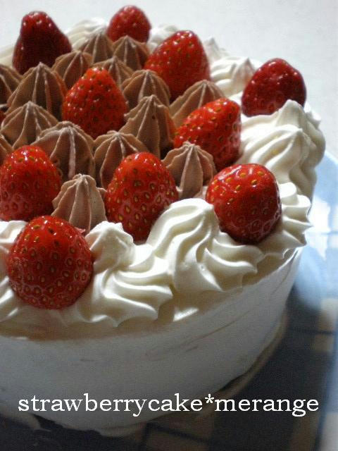 いちごのケーキ