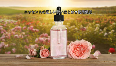 エッセンスの正しい使い方とは?使用頻度