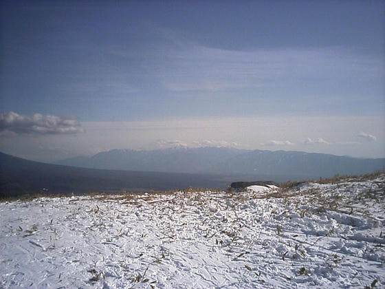 15：58　南アルプス方向