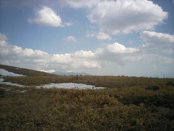 八ヶ岳。(雲が無ければ富士山)