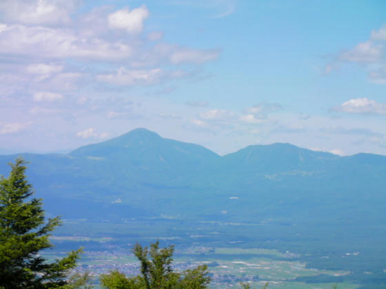 蓼科山と北横岳