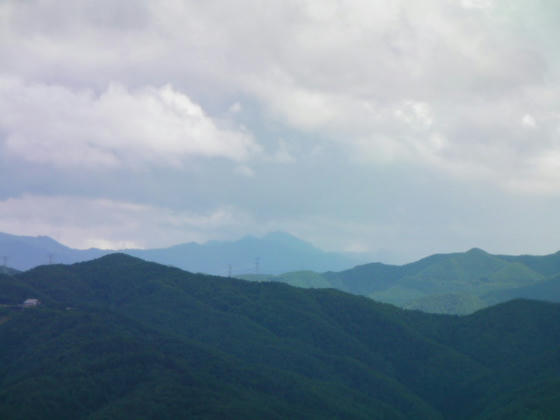 甲斐駒ケ岳方向