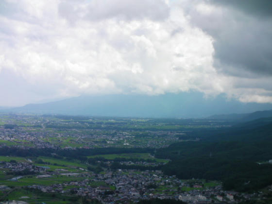 木曽駒ケ岳方向